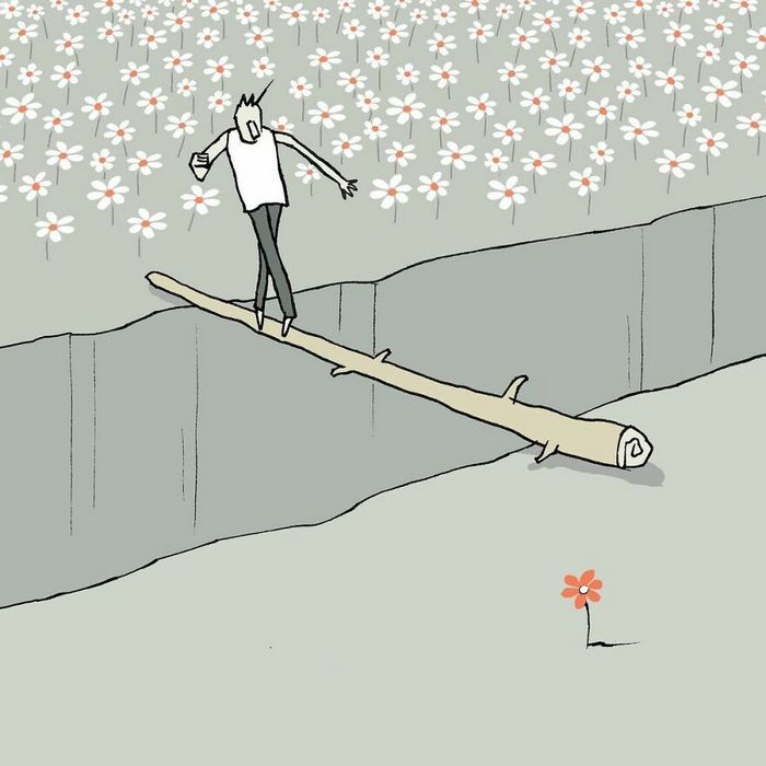 36 ilustrações que tornam as situações mundanas surreais por este artista israelense 10