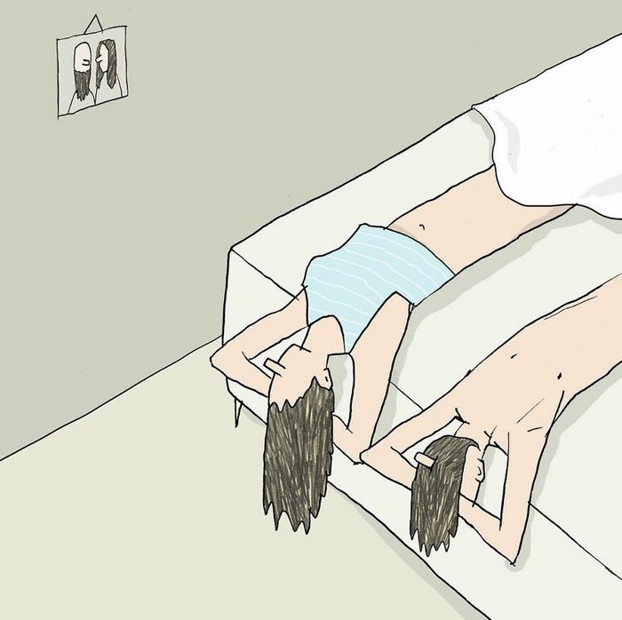36 ilustrações que tornam as situações mundanas surreais por este artista israelense 35