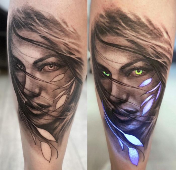 Um artista faz tatuagens que brilham no escuro e ficamos surpresos com o nível de criatividade (22 fotos) 14