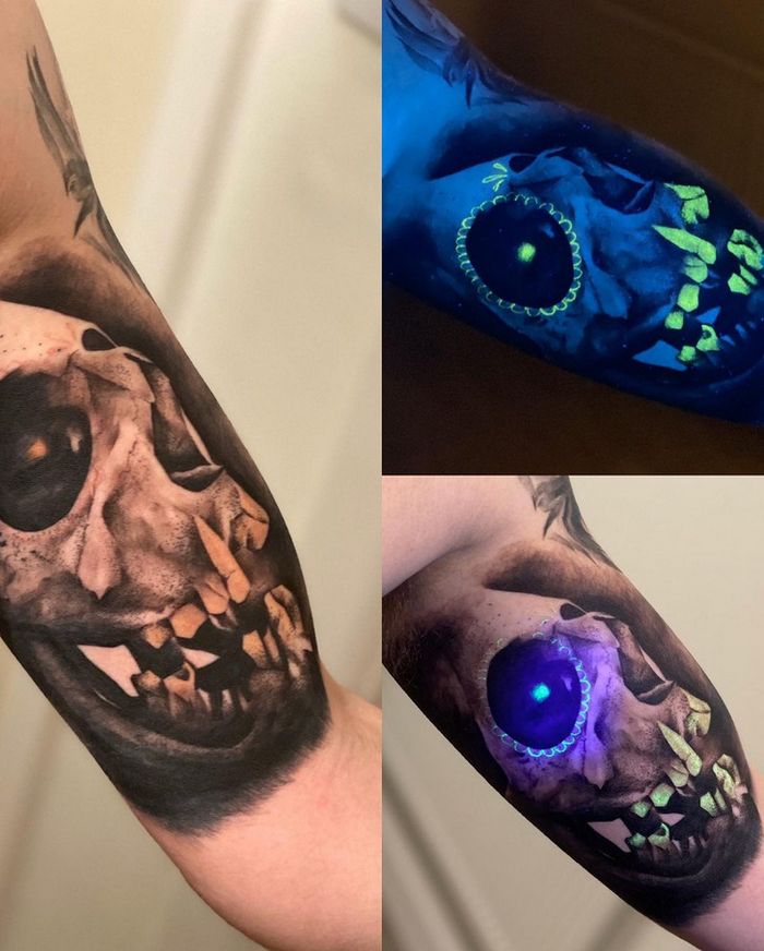 Um artista faz tatuagens que brilham no escuro e ficamos surpresos com o nível de criatividade (22 fotos) 15