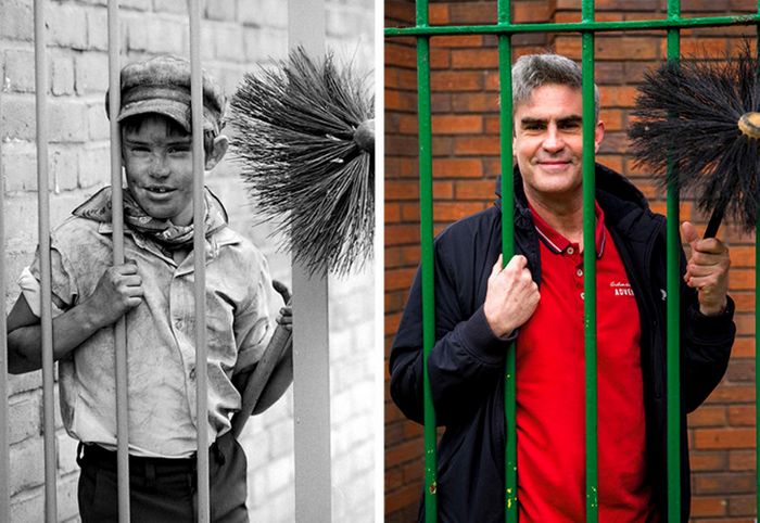 Um fotógrafo encontrou pessoas de quem tirou fotos há 40 anos e agora elas parecem realmente diferentes (16 fotos) 5