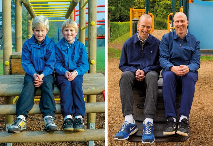 Um fotógrafo encontrou pessoas de quem tirou fotos há 40 anos e agora elas parecem realmente diferentes (16 fotos) 12