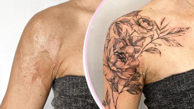 15 pessoas que recuperaram a confiança após transformar suas cicatrizes em tatuagem 41