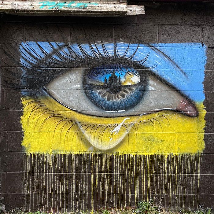 45 artes de rua incríveis que mostra apoio à Ucrânia 26