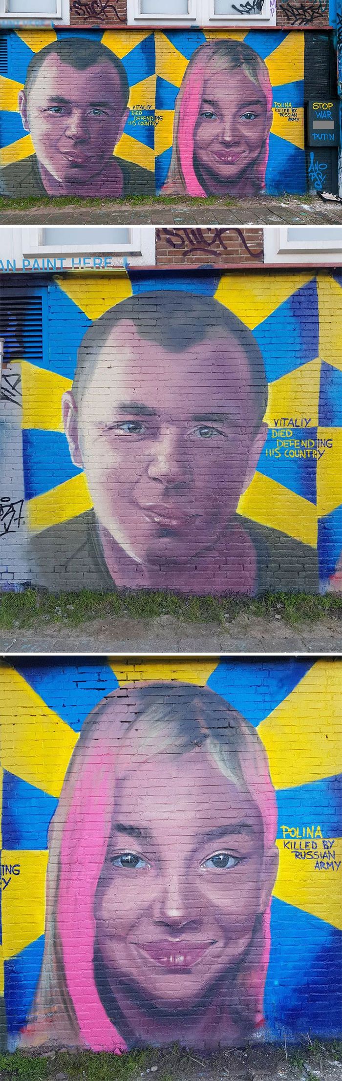 45 artes de rua incríveis que mostra apoio à Ucrânia 30