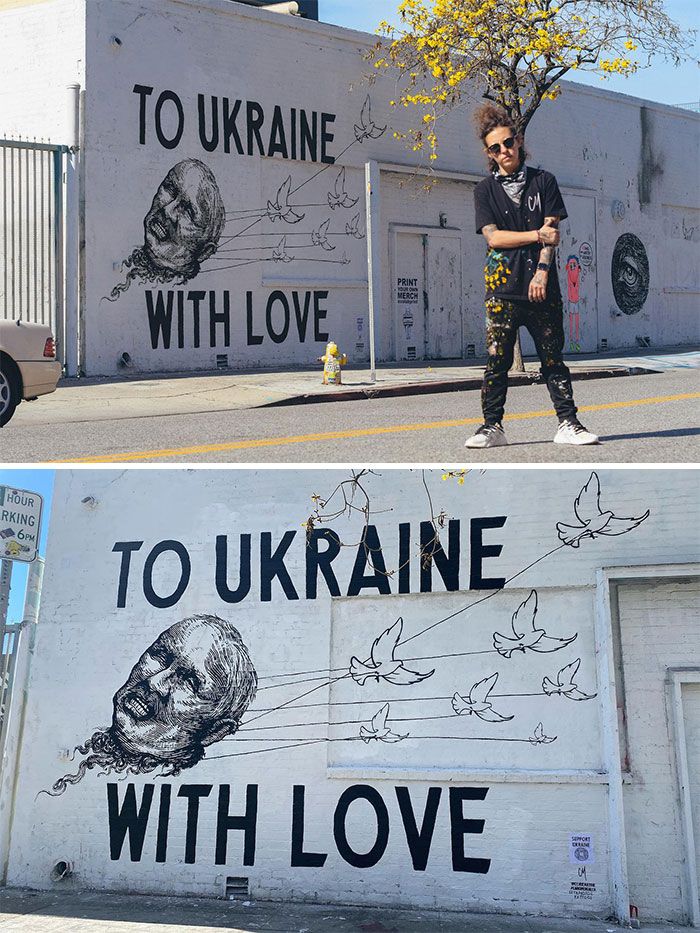 45 artes de rua incríveis que mostra apoio à Ucrânia 33