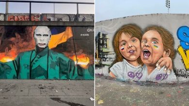 45 artes de rua incríveis que mostra apoio à Ucrânia 6