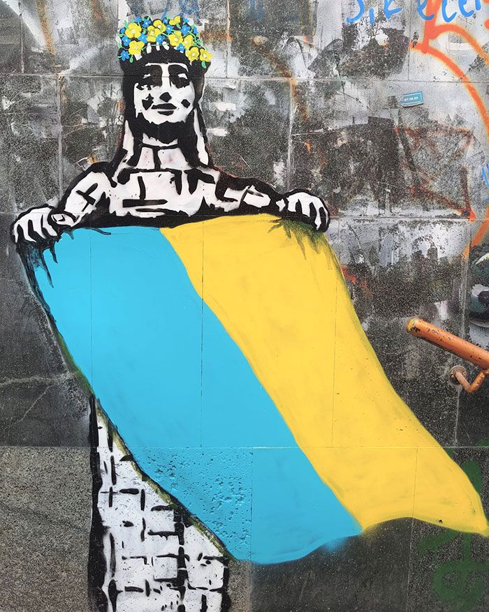 45 artes de rua incríveis que mostra apoio à Ucrânia 41