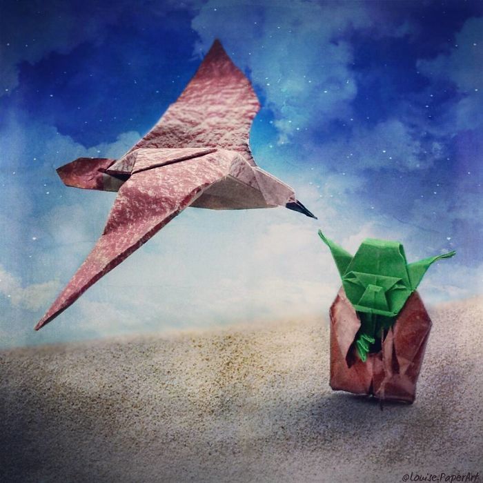 Eu faço origami inspirado na cultura pop, e aqui estão meus melhores 37 trabalhos 30