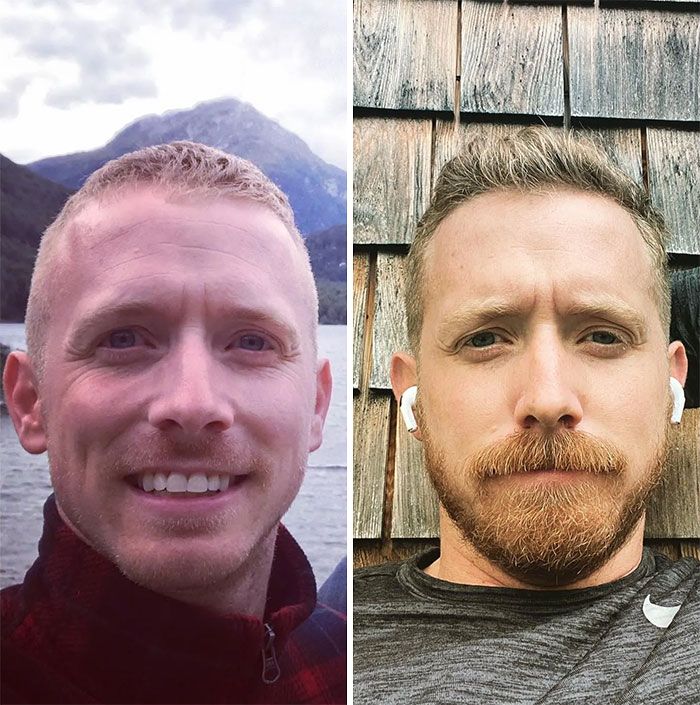 36 fotos antes e depois de homens que abandonaram as navalhas e deixaram suas barbas crescerem livremente 12
