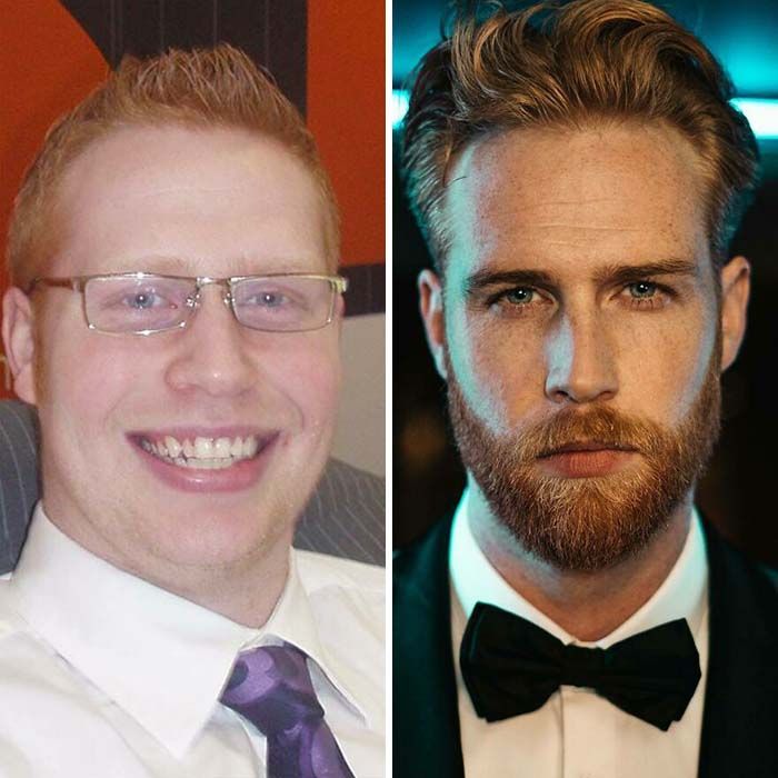 36 fotos antes e depois de homens que abandonaram as navalhas e deixaram suas barbas crescerem livremente 31