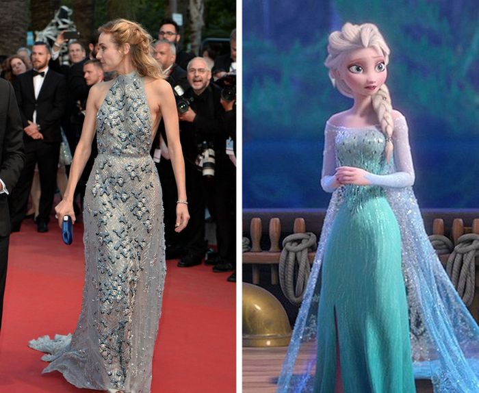 16 vezes que celebridades se vestiram como princesas da Disney 7
