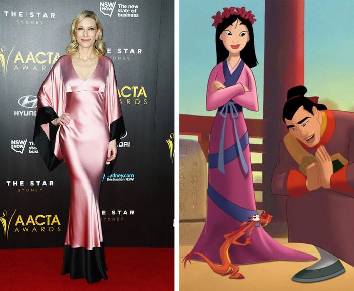 16 vezes que celebridades se vestiram como princesas da Disney 8