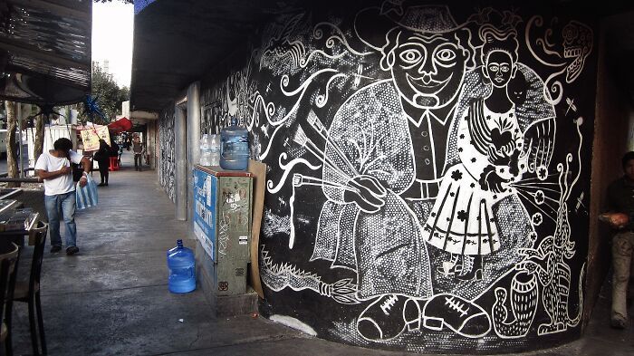 37 fotos de arte urbana interessante de rua mexicanas 15