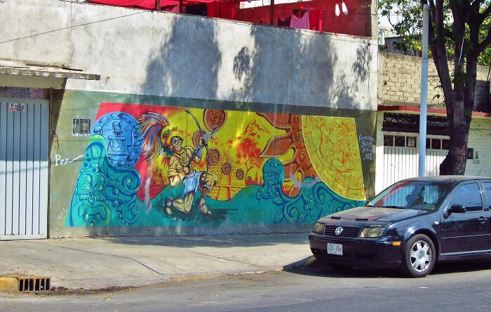 37 fotos de arte urbana interessante de rua mexicanas 16