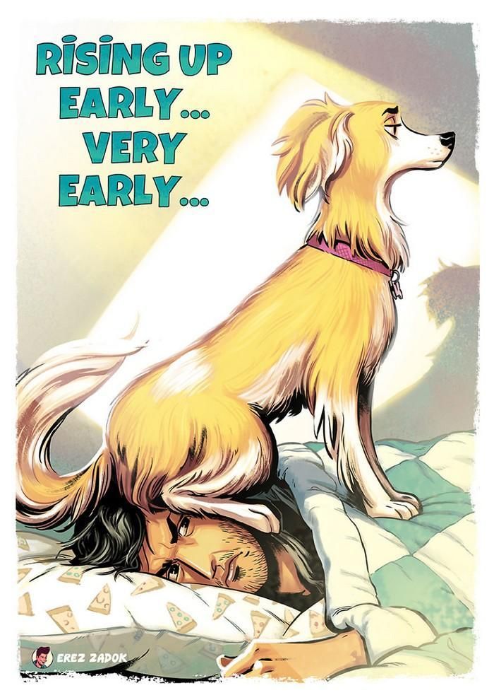20 ilustrações fofas e tocantes que só os donos de cachorros vão entender 6