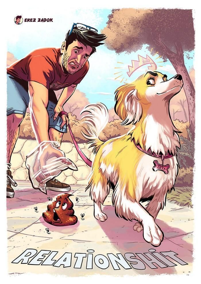 20 ilustrações fofas e tocantes que só os donos de cachorros vão entender 11