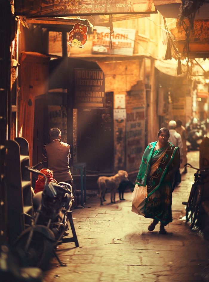 O lado tranquilo da vida urbana nas ruas estreitas do sul da Ásia (36 fotos) 17
