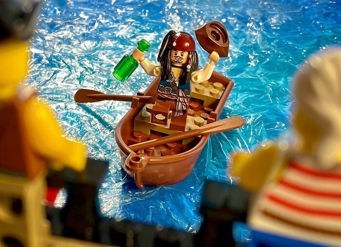 Artista decidiu usar Lego para recriar cenas populares de filmes e jogos (36 fotos) 36