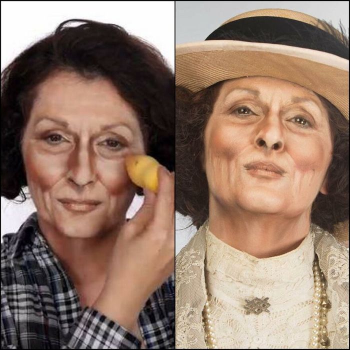 Artista italiana surpreende a internet com suas transformações usando apenas maquiagem (42 fotos) 21