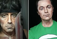 Artista italiana surpreende a internet com suas transformações usando apenas maquiagem (42 fotos) 19