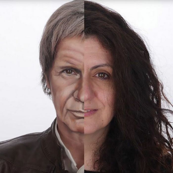 Artista italiana surpreende a internet com suas transformações usando apenas maquiagem (42 fotos) 36
