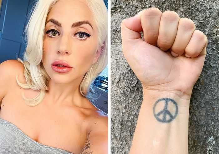10 celebridades que revelam tatuagens que você provavelmente não conhecia 10