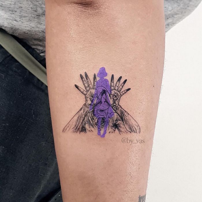 Este artista cria tatuagens que são uma combinação de “onde eu quero estar e onde realmente estou” (20 fotos) 10