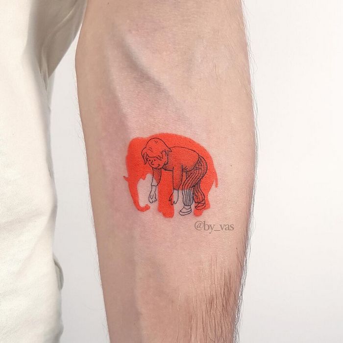Este artista cria tatuagens que são uma combinação de “onde eu quero estar e onde realmente estou” (20 fotos) 18