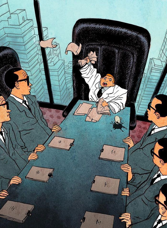 43 ilustrações instigantes de Koren Shadmi que retratam as realidades e questões da vida moderna 13