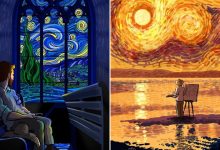 Vida do Vincent Van Gogh em seu próprio estilo de arte (10 fotos) 8