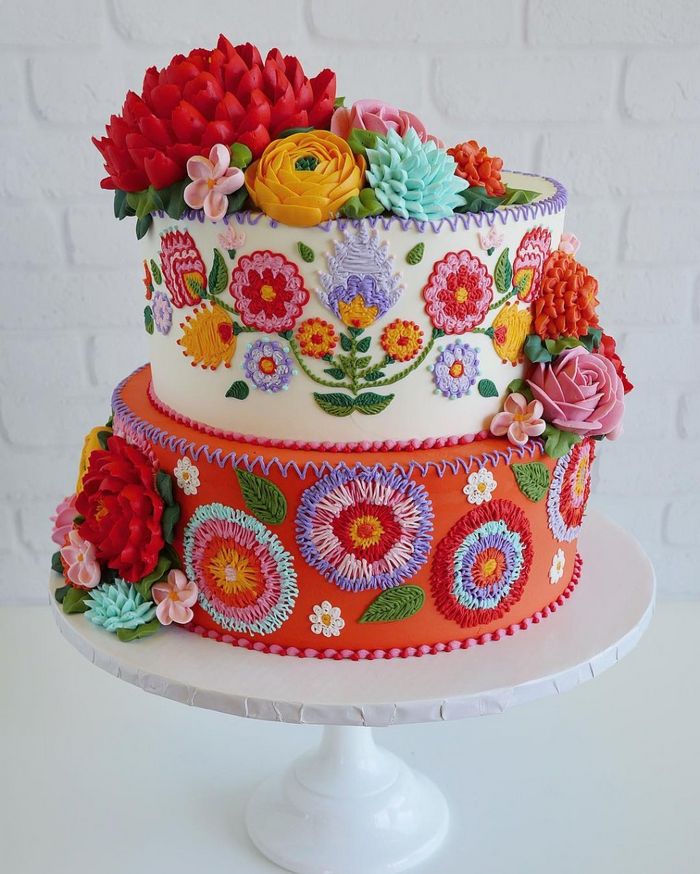 Artista cria bolos bordados comestíveis e eles são bonitos demais para comer (15 fotos) 2