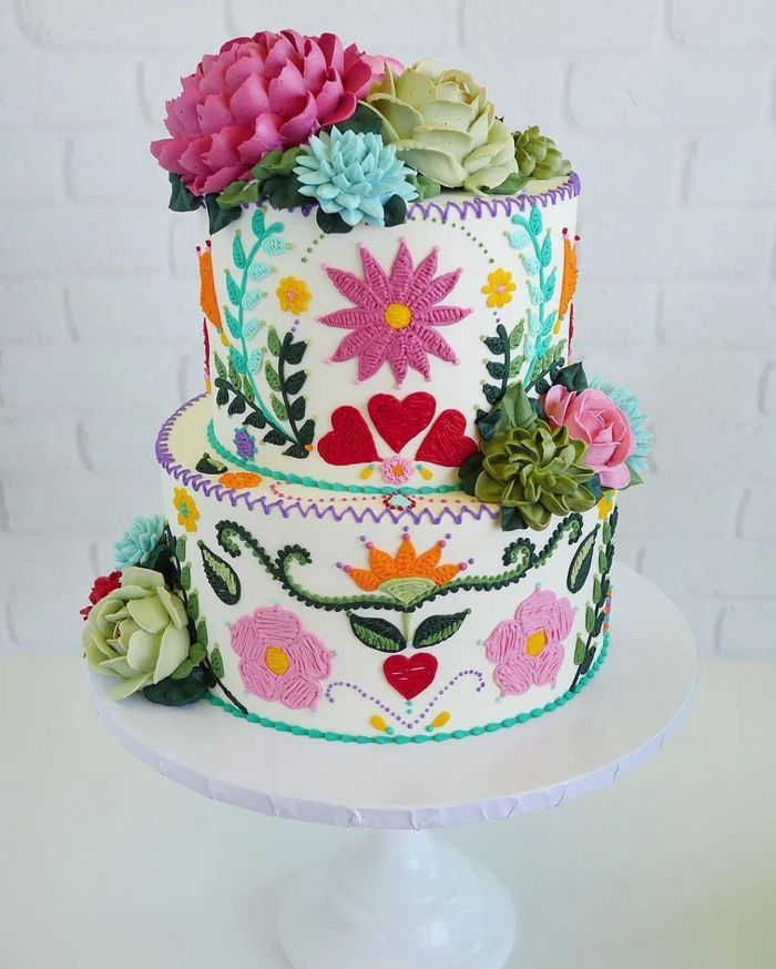 Artista cria bolos bordados comestíveis e eles são bonitos demais para comer (15 fotos) 4