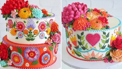 Artista cria bolos bordados comestíveis e eles são bonitos demais para comer (15 fotos) 5