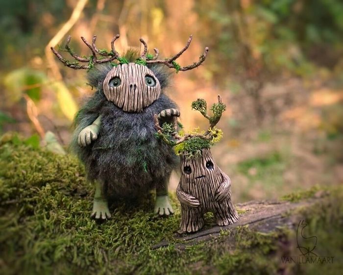 Criaturinhas fofas da floresta inspiradas da natureza e da fantasia (12 fotos) 10