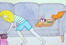 40 ilustrações divertidas que mostram as vantagens de viver com um gato 34