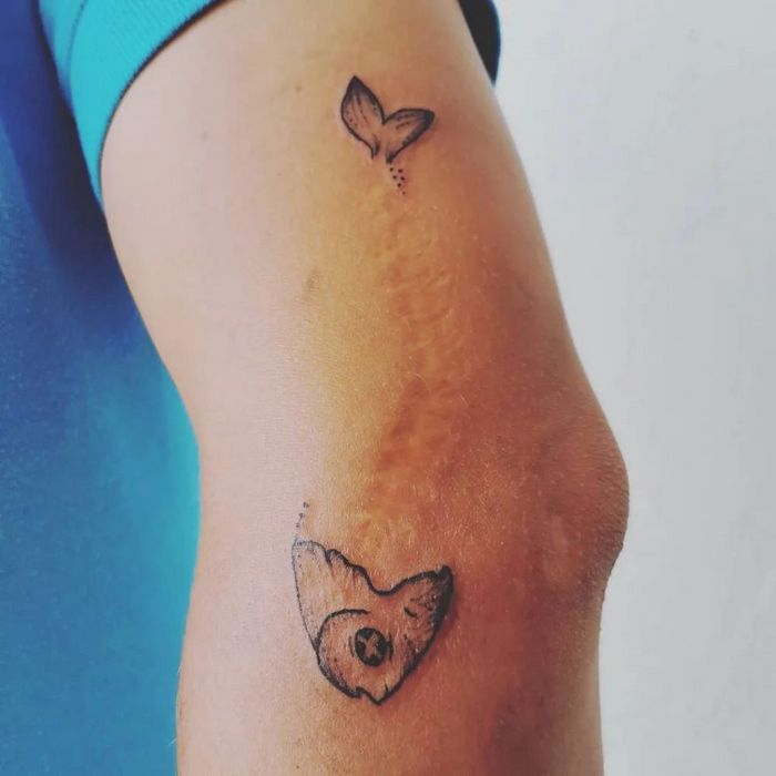 48 tatuagens incríveis que transformam marcas de nascença e cicatrizes em arte impressionante 39