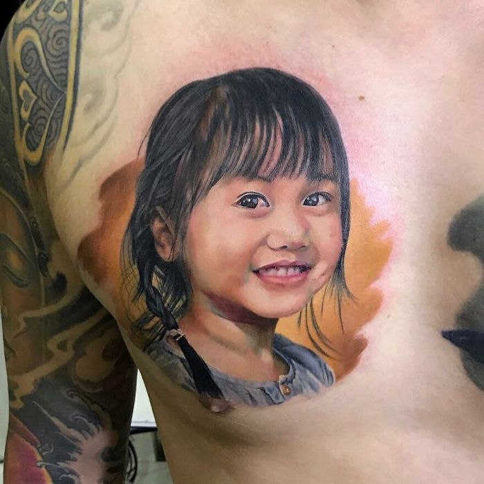 Artista faz tatuagens que parecem ter sido impressas na pele (42 fotos) 19
