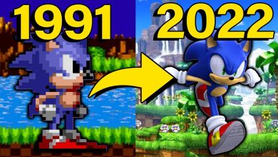 Evolução do Sonic nos Games 6