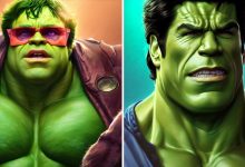 38 celebridades transformada em suas versão Hulk 10