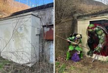 Artista de rua francês pinta grafite 3D e não é para os fracos de coração (26 fotos) 46