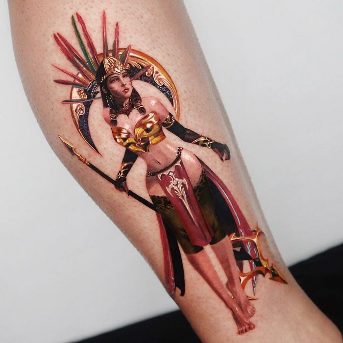 Artista de Manhattan tem uma habilidade incrível de criar tatuagens douradas hiper-realistas (38 fotos) 28