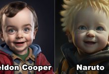 Artista usa IA para recriar personagens famosos como bebês (93 fotos) 12
