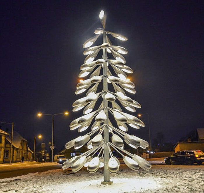 28 árvores de Natal criativas e incríveis 23