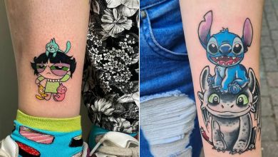 45 ideias de tatuagens de desenhos animados de todos os tempos 8