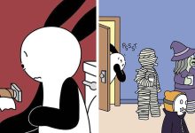 42 quadrinhos da Buni que são engraçados, tristes e distorcidos ao mesmo tempo 10