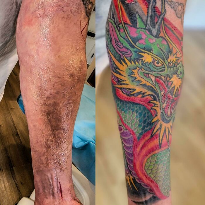 50 vezes que as pessoas fizeram tatuagens absolutamente incríveis e tiveram que mostrá-las online 43