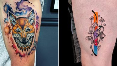 42 tatuagens geométricas que têm tudo a ver com formas e criatividade 5