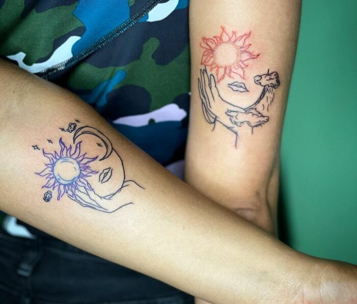 42 tatuagens de melhores amigos para imortalizar sua amizade incrível 12