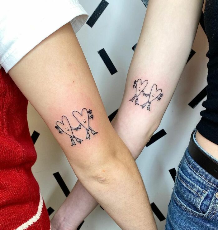 42 tatuagens de melhores amigos para imortalizar sua amizade incrível 16